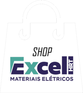 Logo Loja Transparente Branca - Excell Materiais Elétricos